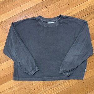 Women's Charcoal Gray Sweatshirt